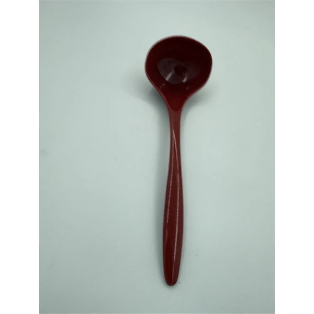 Hutzler 525 Red Melamine‎ Soup Serving Spoon